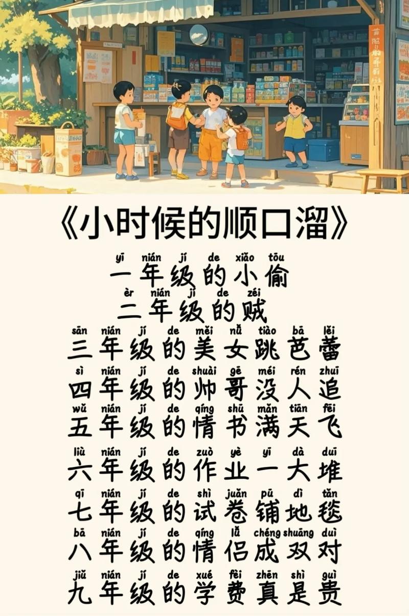顺口小六系列